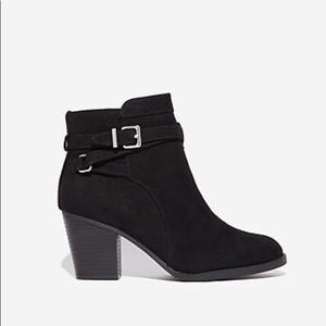 Express Black booties